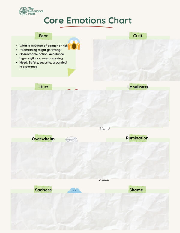 Emotional Regulation Flow Chart & Menu - Image 2